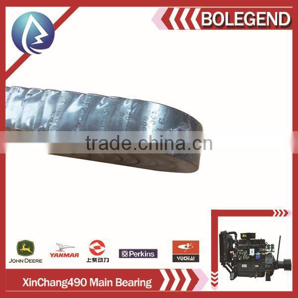 engine Main bearing for 4cylinder diesel construction machine