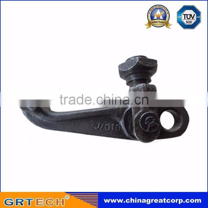 Tractor clutch finger and clutch lever