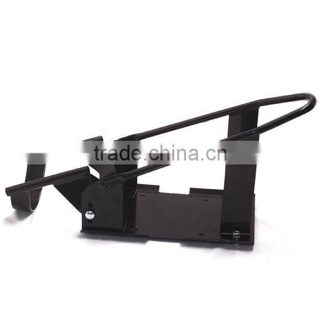 Steel Wheel Chock Holder Fit for 15"-19' Motorcycle Wheels 1500lbs Wheel Stopper SMI3115