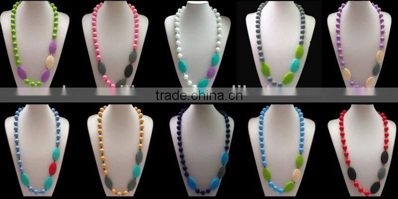 2013 new idea religious silicon beads necklace with pendent starfish