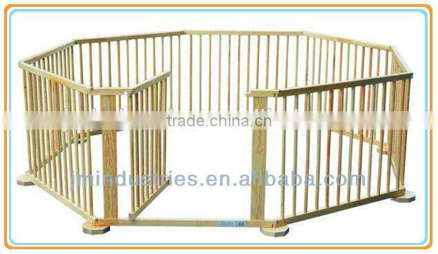 2015 baby play yard /new european wooden baby playpen
