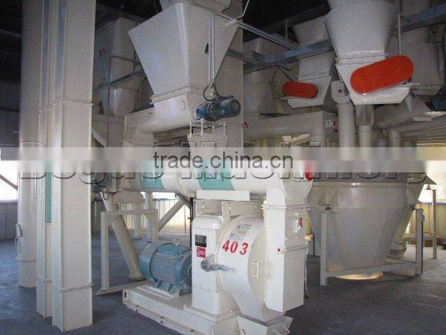 Cattle feed mill turnkey project