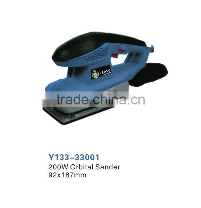 200w Wide Floor Orbital Electric Sander 92*187mm