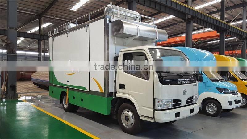 2016 Hot sales new Dongfeng street mobile food truck for sale