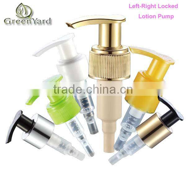 Plastic Lotion Pump left-right locked 303c