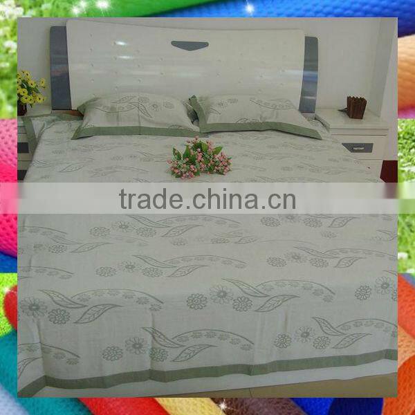 high quality 100% pp non woven fabric for beautiful bed sheets,made in china