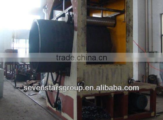 Big size plastic pipe crusher/crushing machie for PP PE PVC pipe