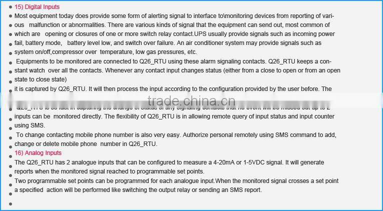 GPRS Data Logger Solar Panel Controller