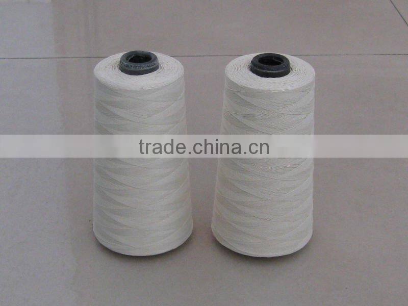 fiberglass sewing thread with ptfe/teflon coating