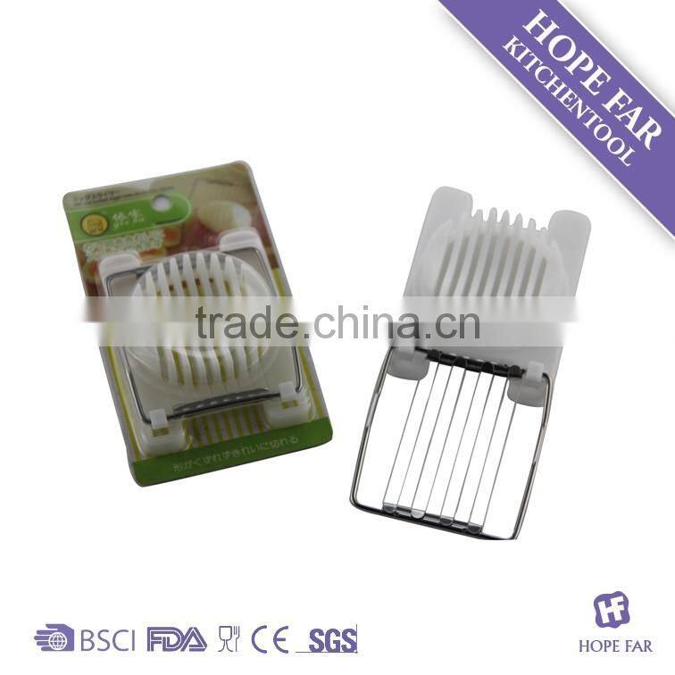 HF-082/C High quality white color plastic egg slicer