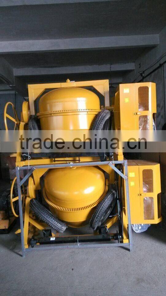 400L Diesel Engine Mini Concrete Mixing Machine
