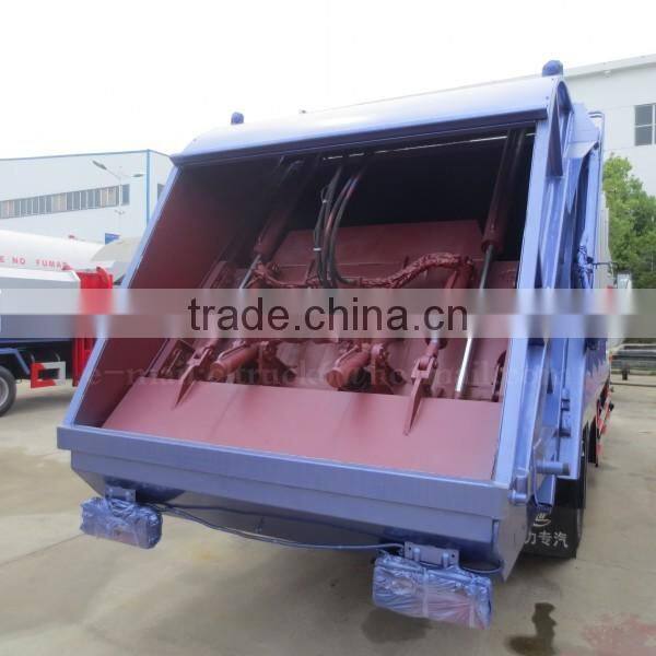 124hp 4*2 DONGFENG Garbage Compactor Truck 8 m3