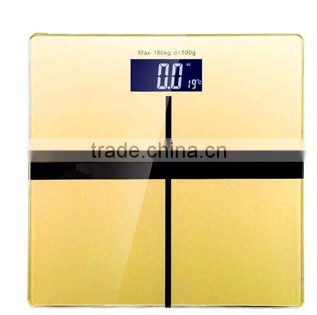 Big LCD display body scale