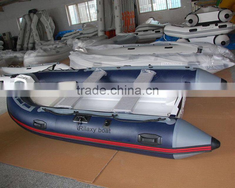 Factory hot sale small semi-rigid boat