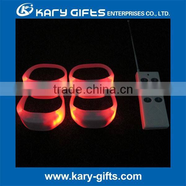 600 meter RF LED Wristband Remote Control LED Wristband