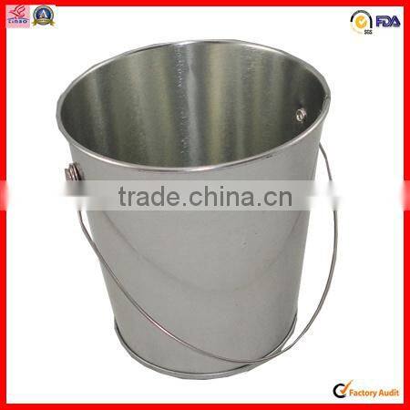 customed design factory ice galvanized metal buckets