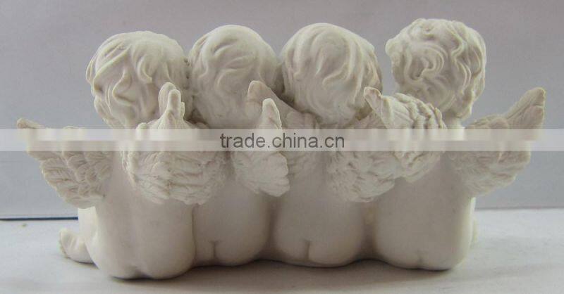 New arrival resin religious little angel statue