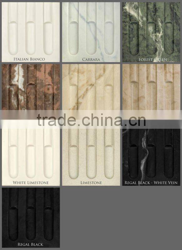 English Simple Style Marble Mantal