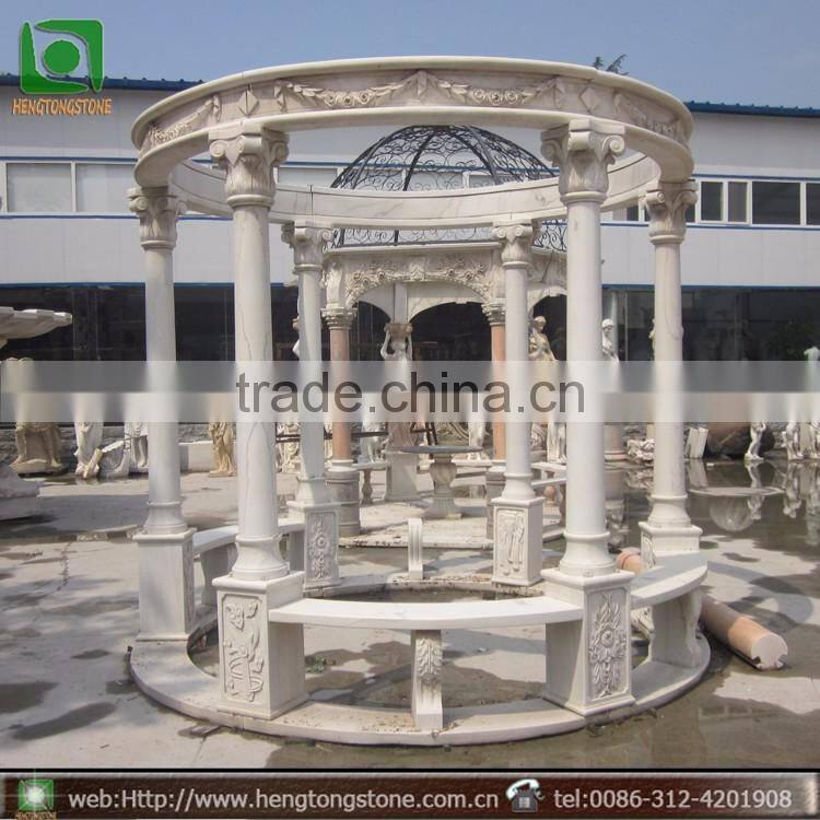 Big Marble Gazebos For Sale Fountain