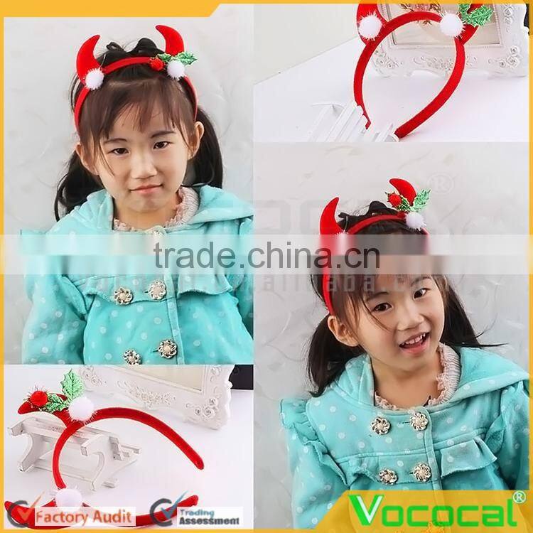 Ox Horn Headband Hair Accessory For Kids Christmas Ornament