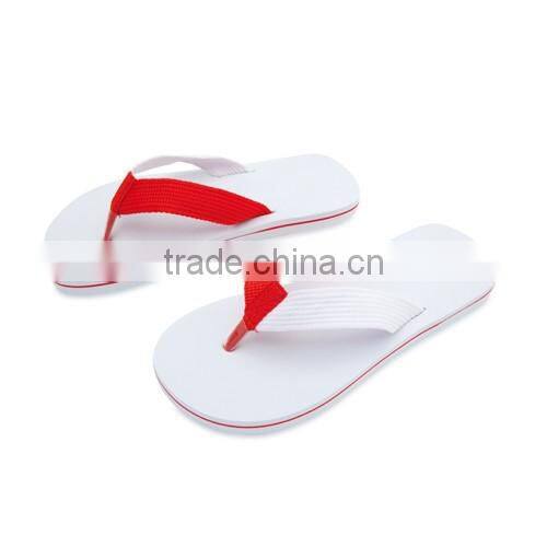promotional beach summer flip flop slipper EVA polyester
