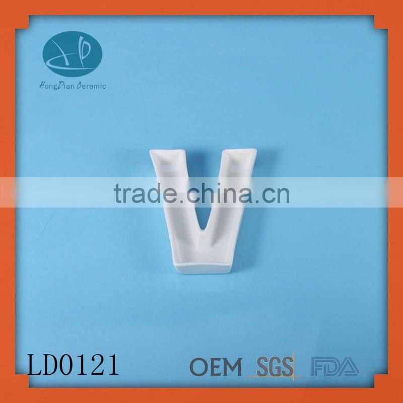 DAD Ceramic Candy Dish Set ,porcelain dinner plate