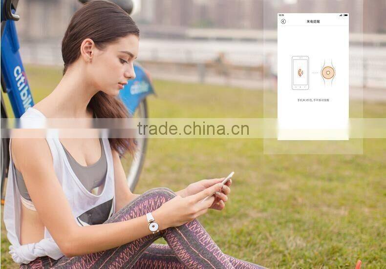 2016 New Fasion Smart Bracelet With Pedometer/Sleeping Monitoring/Call Reminder Fitness Tracker Intelligent Bluetooth Bracelet