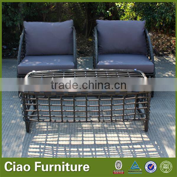 Used wicker furniture for project huge wicker sofa set