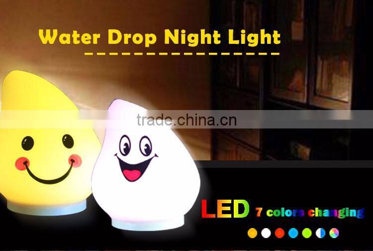 Summer new arrival led manual night light creative rechargeable lamp