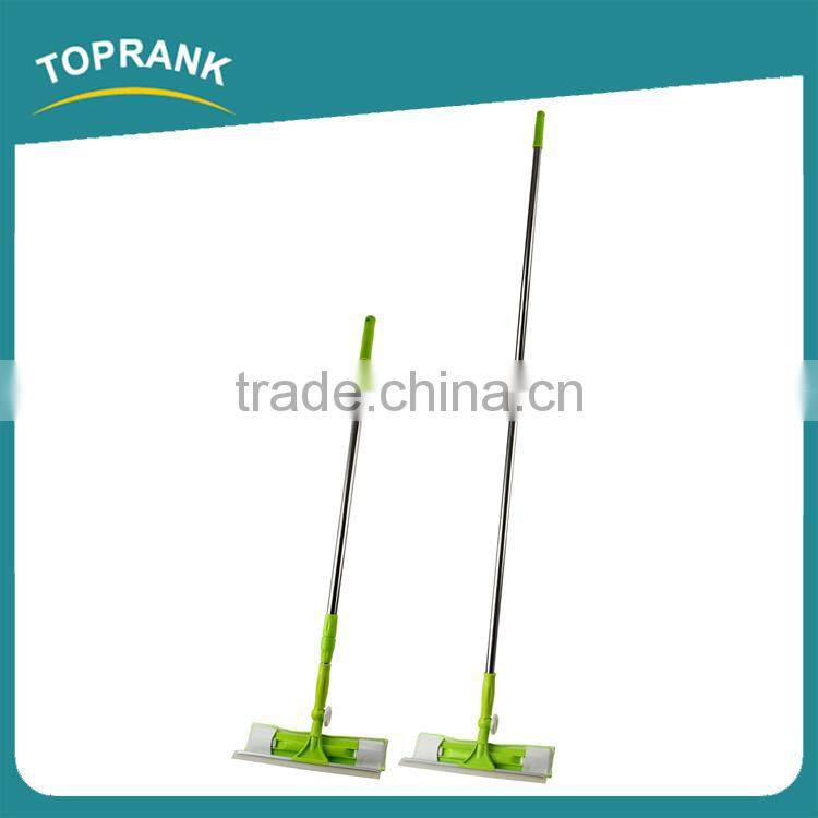 Toprank European Online Shopping Telescopic Pole Window Squeegee Swift Microfiber Chenille Window Cleaning Mop