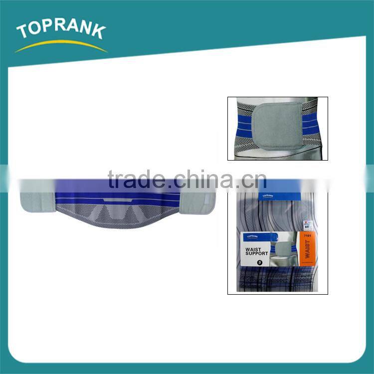 High quality printed waist band waist brace, elastic waist support belt for men