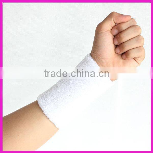 cheap custom fabric wristband cotton sweat wristbands