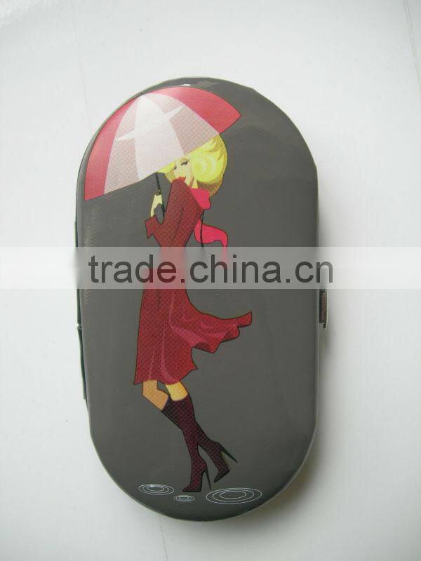 High quality 5 in 1mini manicure set in box household nail care kit