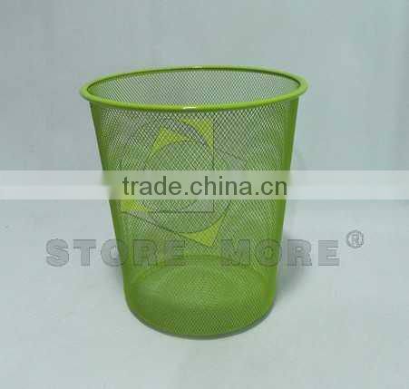 Hotel Room Colorful Mesh Trash Can