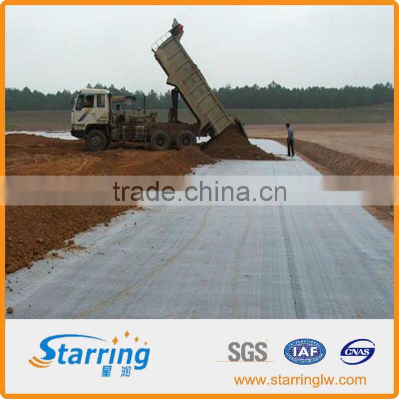 PET/PP short fiber nonwoven geotextile