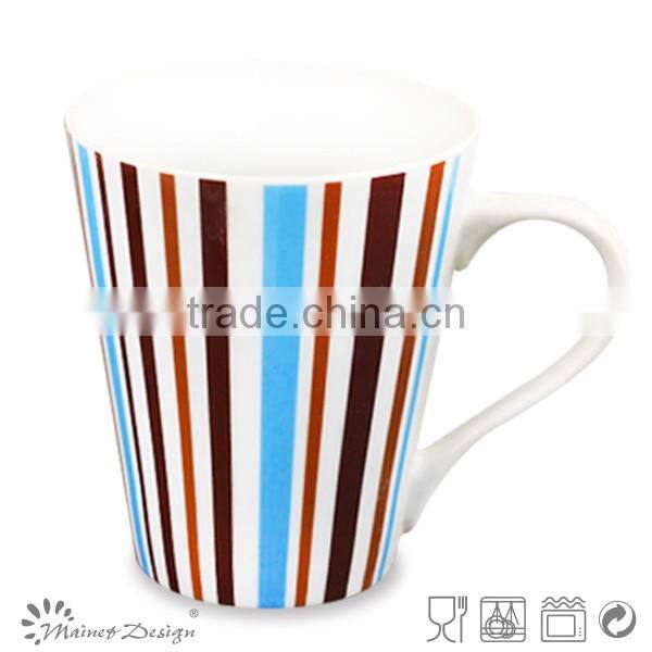 Ceramic new bone china decal printing 11oz coffee mug