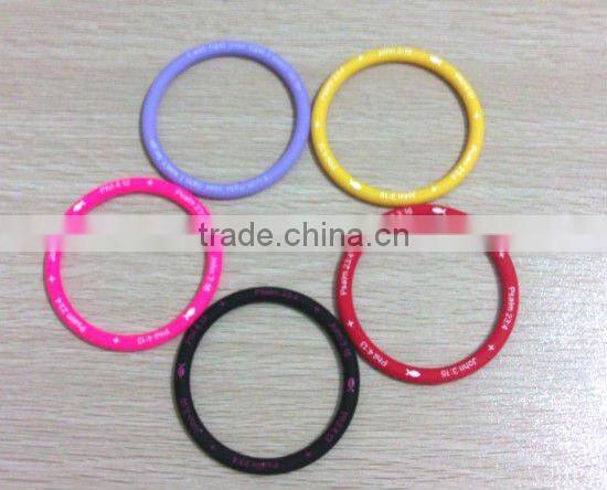 fashion colorful silicone bracelet/promotion silicone bracelet