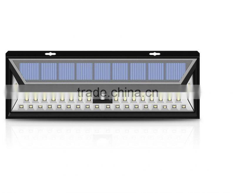 600lm 54 LED Waterproof motion sensor solar grow light led