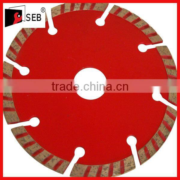 hot pressed segmented diamond circular saw blade for asphalt cutting