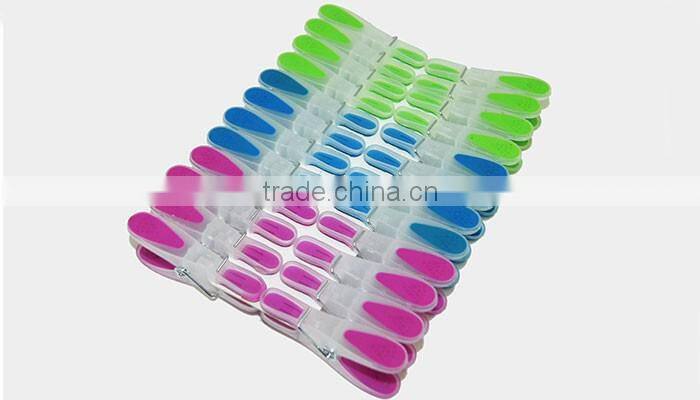 houseware multifunctional plastic TPR material soft grip clothes peg