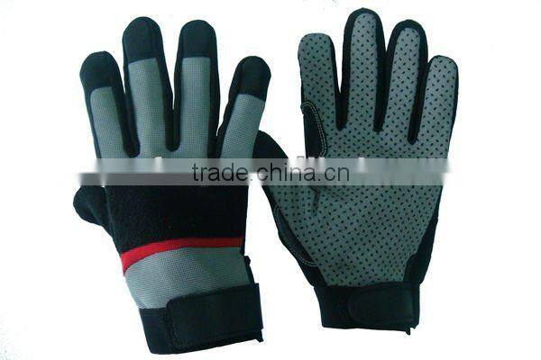 Safety Auto Leather Mechanic Work Glove
