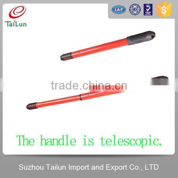folding handle grass root rake