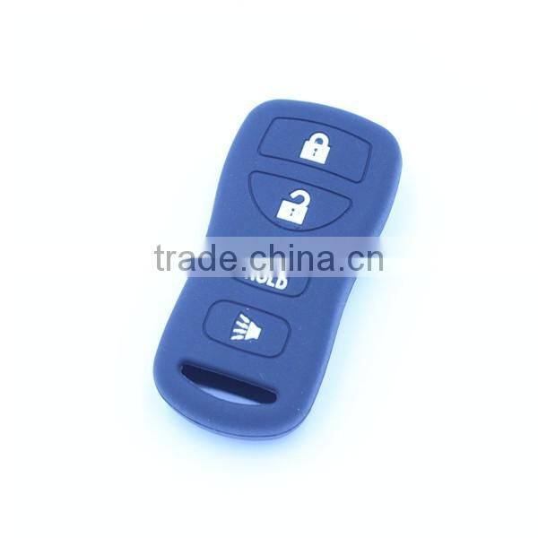 4 buttons silicone car key shell, key jacket for maxima,sentra etc..
