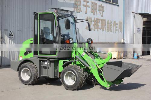 Hot sale 4WD mini 0.8ton 800KG HZM908 ZL08 wheel loader