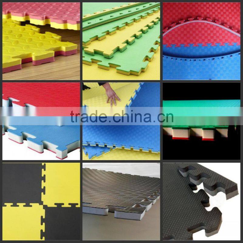 different kinds of exercise bike mat and eva mat rubber interlocking mats in china