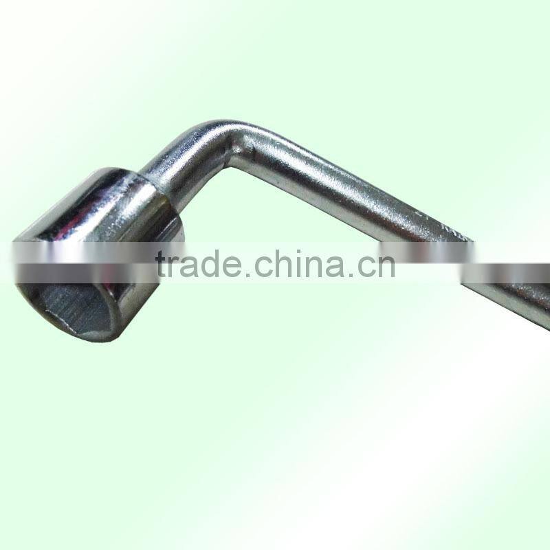 D5075 high quality carbon steel L handle socket wrench/spanner