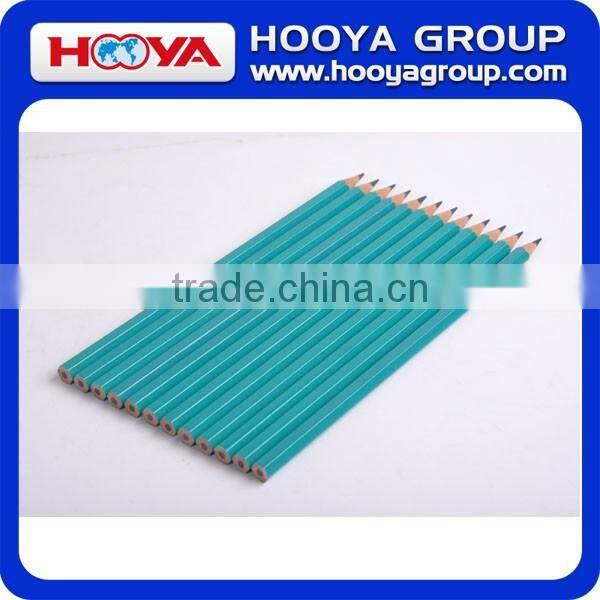 7" length Hexagonal lead2.0 HB Plastic Pencil Pre-Sharpened without Eraser, box of 12pcs,