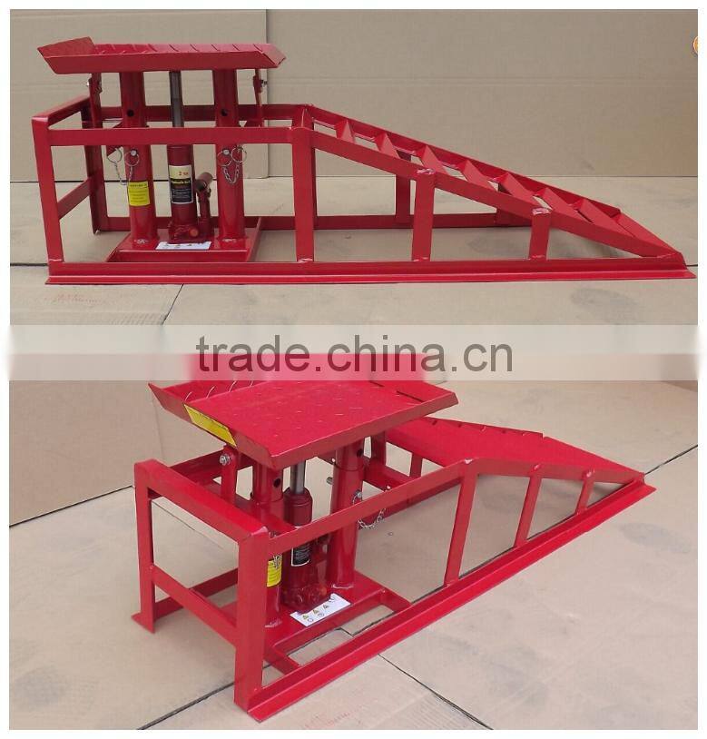 2Ton Steel Hydraulic lift Car Ramp