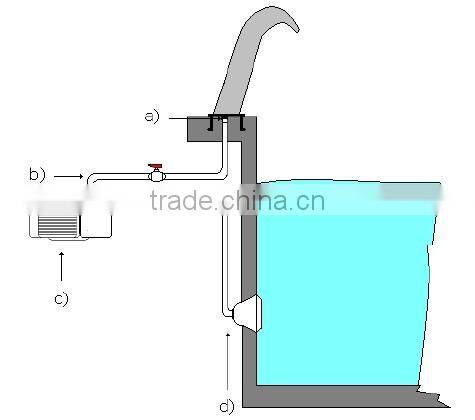 indoor waterfall fountain artificial waterfall