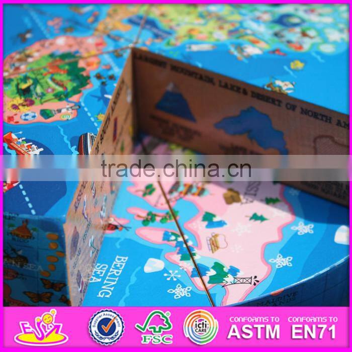 Best intelligent children wooden 3d puzzle ball W14G038